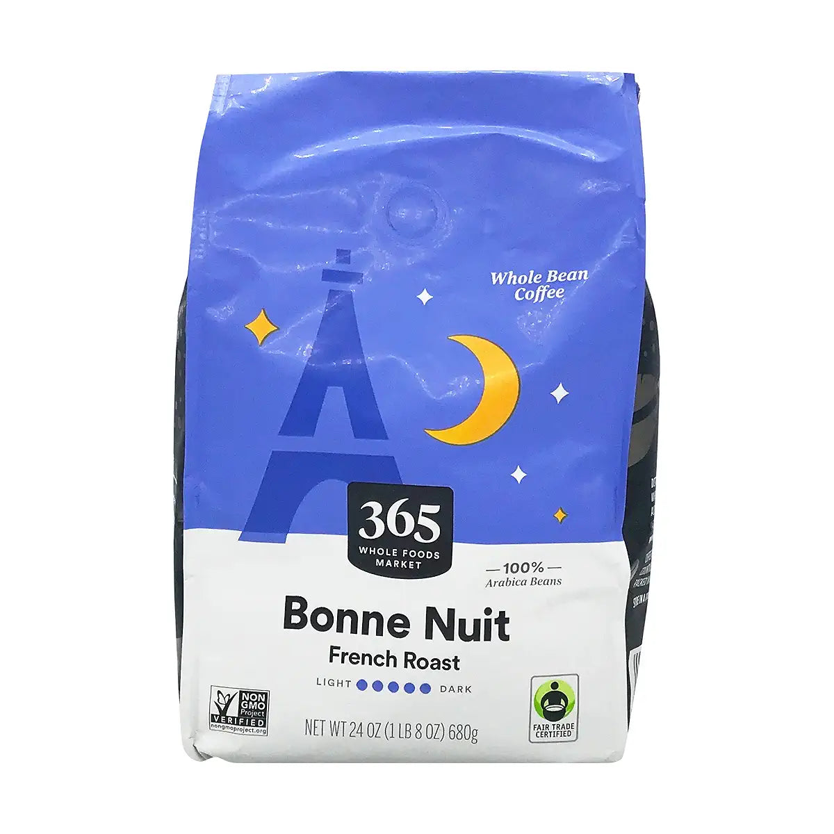 365 by Whole Foods Market Bonne Nuit French Roast Whole Bean Coffee, 24 oz.