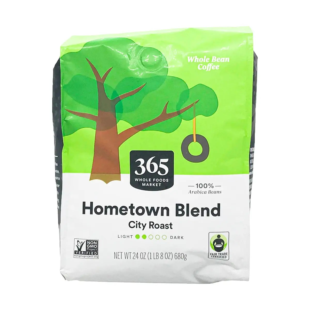 365 by Whole Foods Market Hometown Blend City Roast Whole Bean Coffee, 24 oz