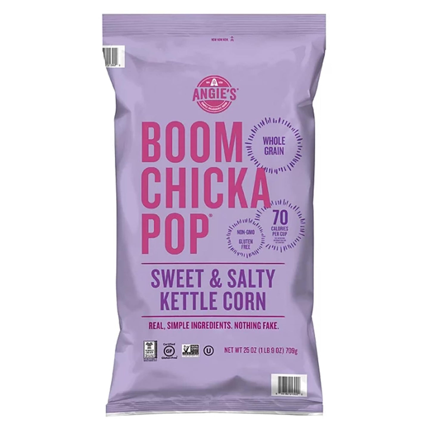 Angie's Boom Chicka Pop Sweet and Salty Kettle Corn, Snacks, 25 oz.