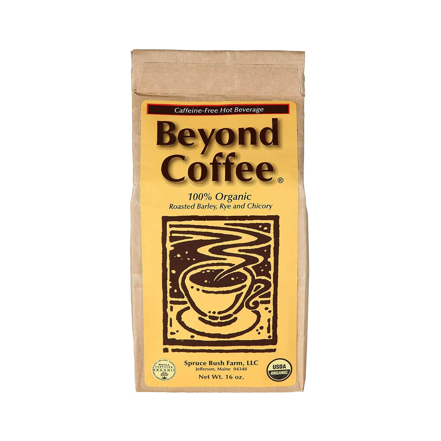 Beyond Coffee - Organic Coffee Substitute, Caffeine-Free Grain Coffee, Healthy Alternative