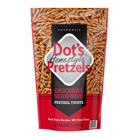 Dot's Homestyle Pretzels Original Seasoned Pretzel Twists, 35 oz.