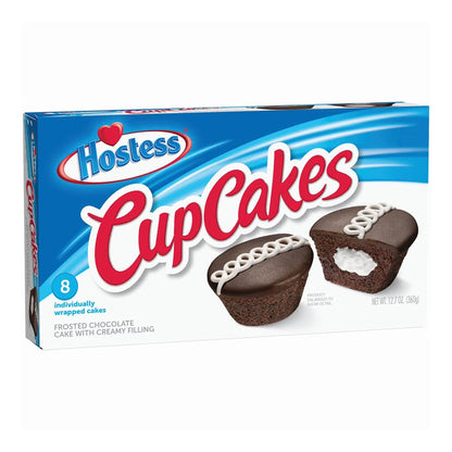 Hostess Cupcakes Individually Wrapped Chocolate Cakes with Cream Filling, 16 ct.