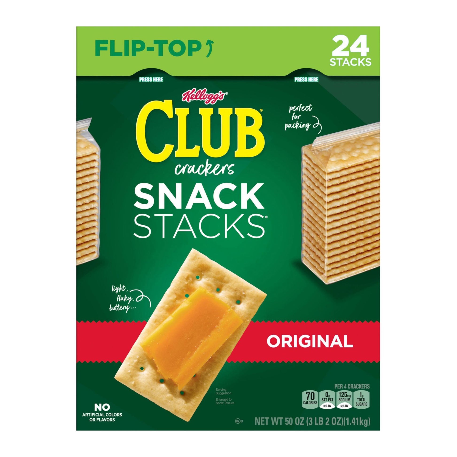 Kellogg's Keebler Club Cracker Snack Stacks, 24 pk.