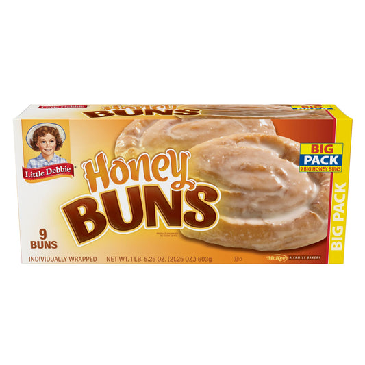 Little Debbie Honey Buns, Snacks, 9 pk./20.98 oz.