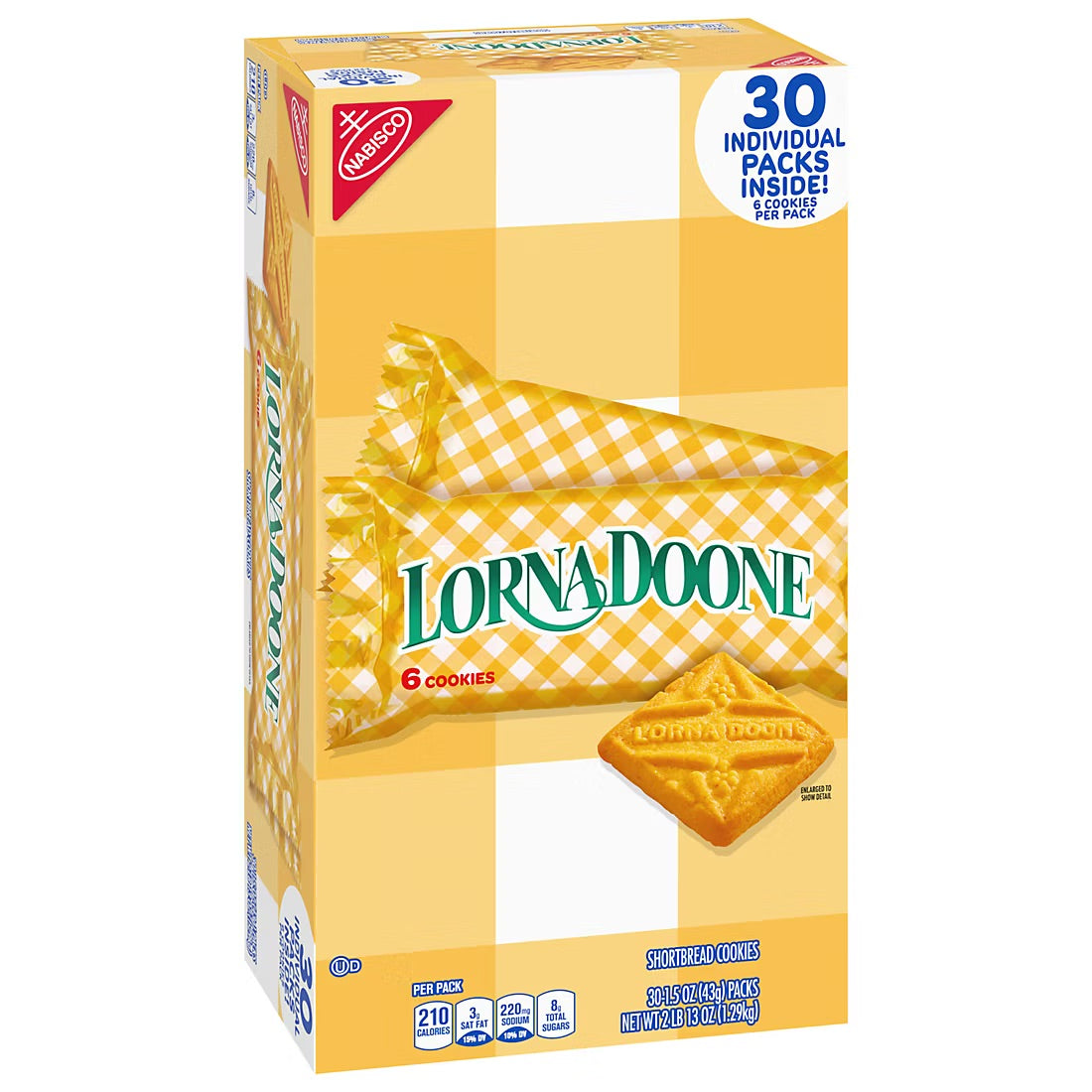 Lorna Doone Shortbread Cookies, 30 pk.