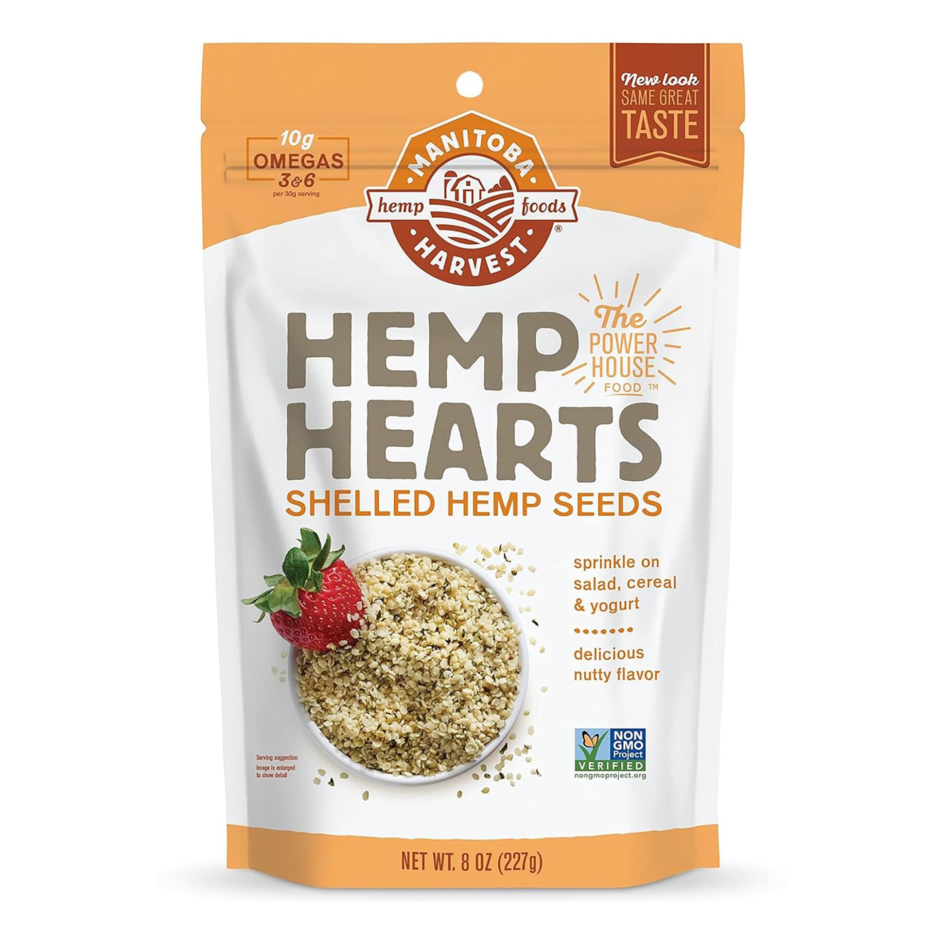 Manitoba Harvest Hemp Hearts, Shelled Hemp Seeds, 8 oz.