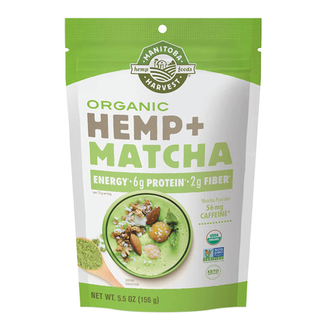 Manitoba Harvest Organic Hemp & Matcha Powder, 5.5 oz.