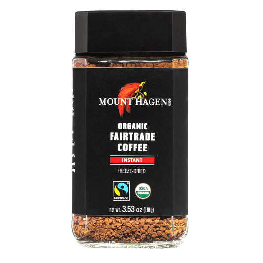 Mount Hagen Organic Fairtrade Instant Coffee, 3.53 oz.