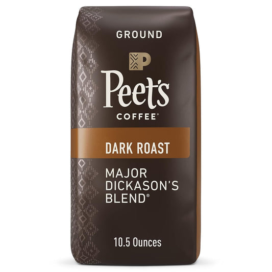 Peet's Coffee Major Dickasons Blend Dark Roast Ground Coffee, 10.5 oz.