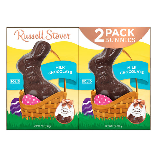 Russell Stover Milk Chocolate Bunnies, 2 pk., 14 oz.