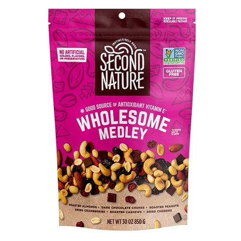 Second Nature Wholesome Medley Trail Mix, 30 oz.