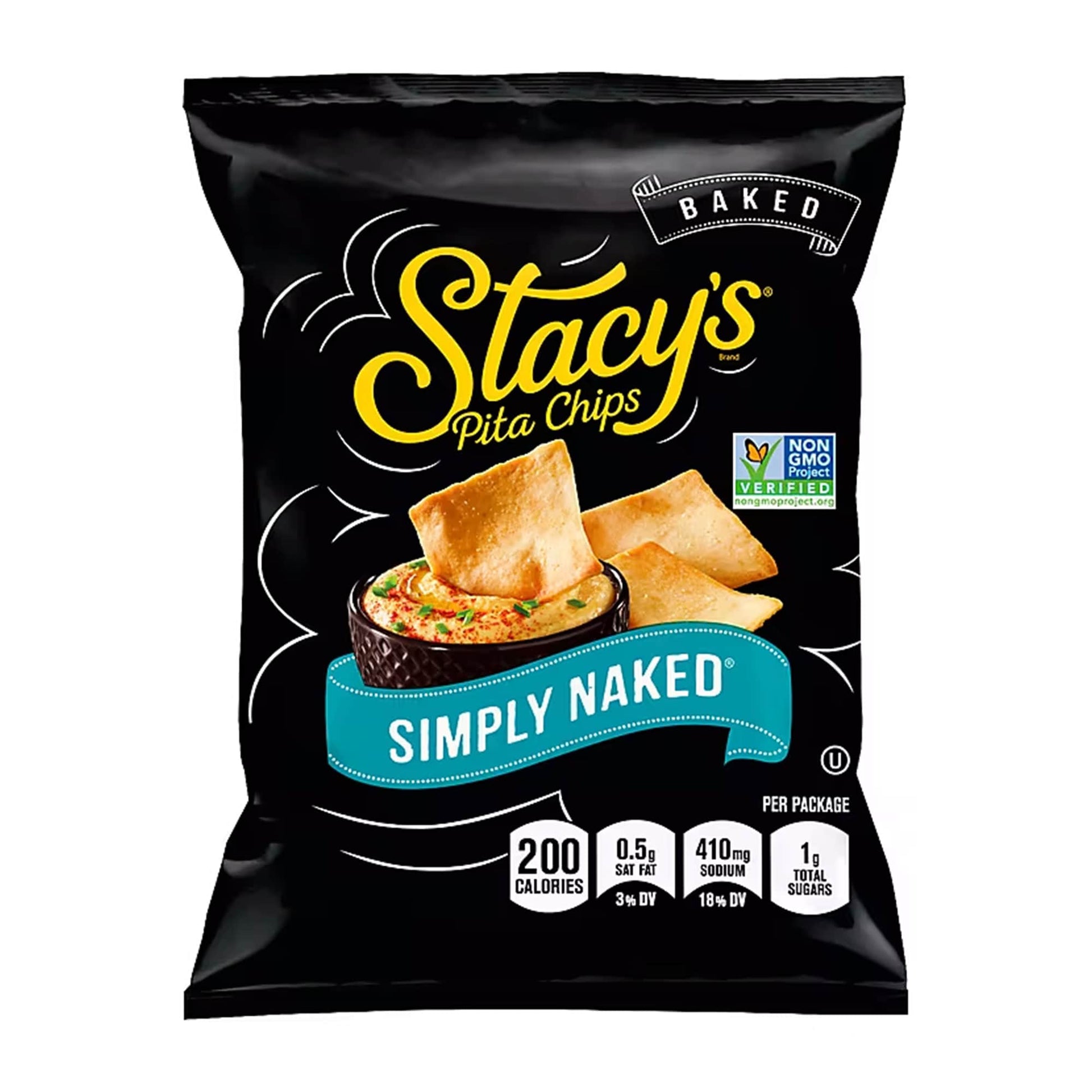 Stacy's Pita Chips Simply Naked, Baked Chips, Snacks, 28 oz.