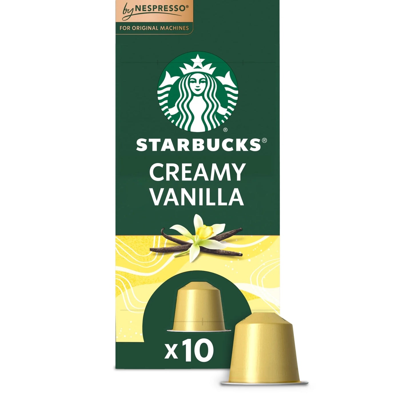 Starbucks by Nespresso Creamy Vanilla Coffee Pods for Original Machines, 10 ct.