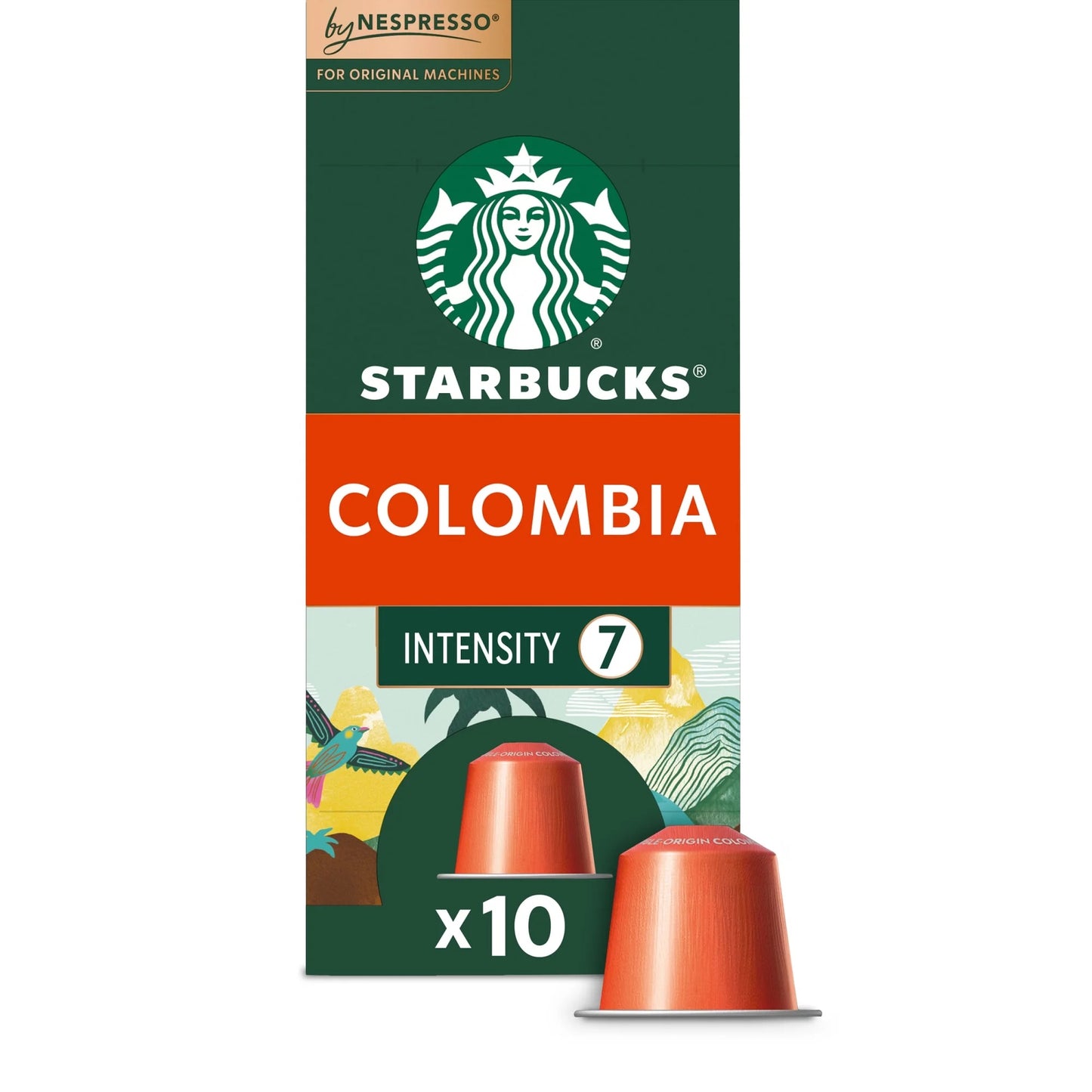 Starbucks by Nespresso Single-Origin Colombia Coffee Pods for Original Machines, 8 ct.