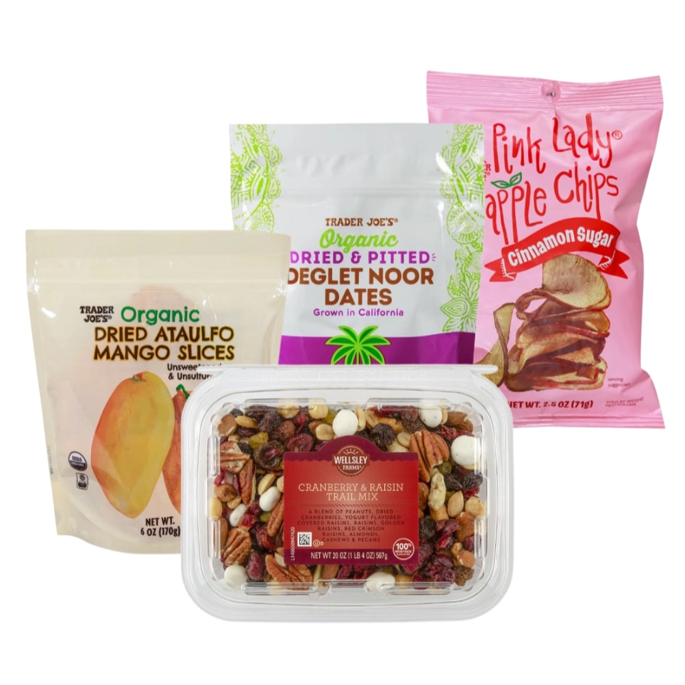 Tasty Mixed Dried Fruits Snack Bundle, 4 ct., 2.28 lb.