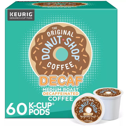 The Original Donut Shop Medium Roast Decaf Coffee Pods, Keurig K-Cup, 60 ct.