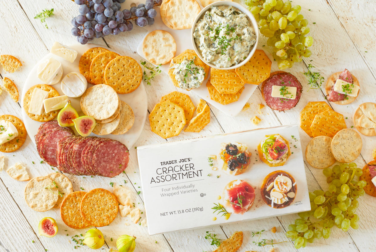 Trader Joe's Cracker Assortment, Snacks, 13.8 oz.