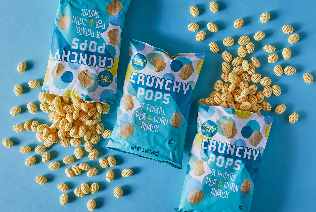 Trader Joe's Crunchy Pops, Snacks, 5 oz.