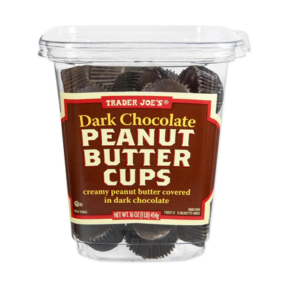 Trader Joe's Dark Chocolate Peanut Butter Cups, 16 oz.