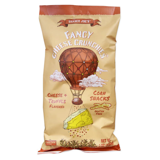 Trader Joe's Fancy Cheese Crunchies, Snacks, 7 oz.