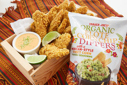 Trader Joe's Organic Elote Corn Chip Dippers, Snacks, 9.75 oz.