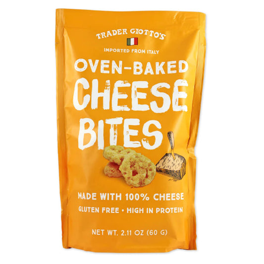 Trader Joe's Oven-Baked Cheese Bites, Snacks, 2.11 oz.