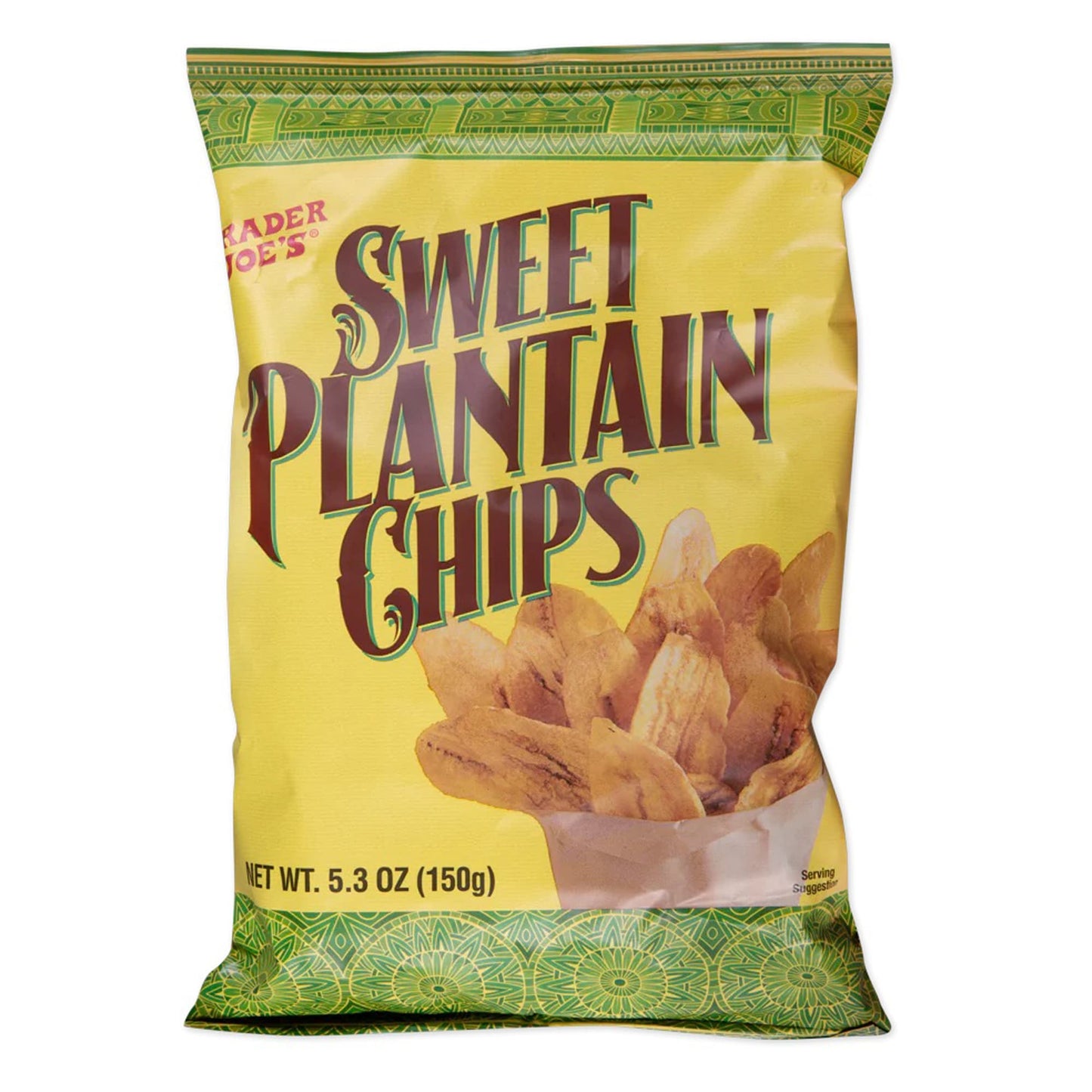 Trader Joe's Sweet Plantain Chips, Snacks, 5.3 oz.