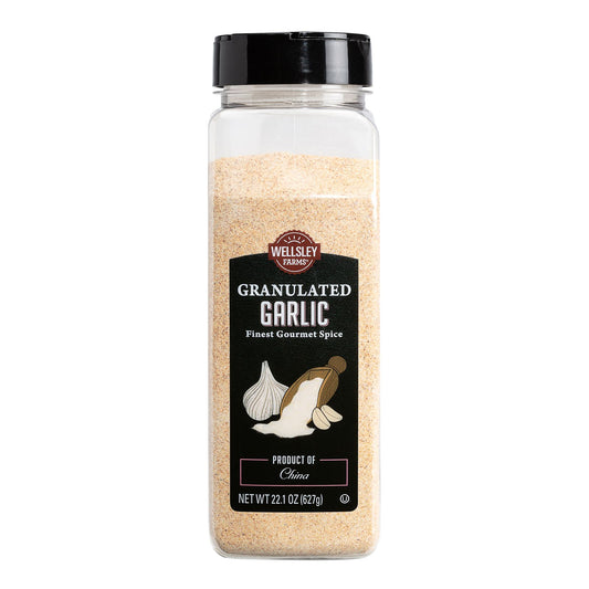 Wellsley Farms Granulated Garlic, Spices, 22.1 oz.