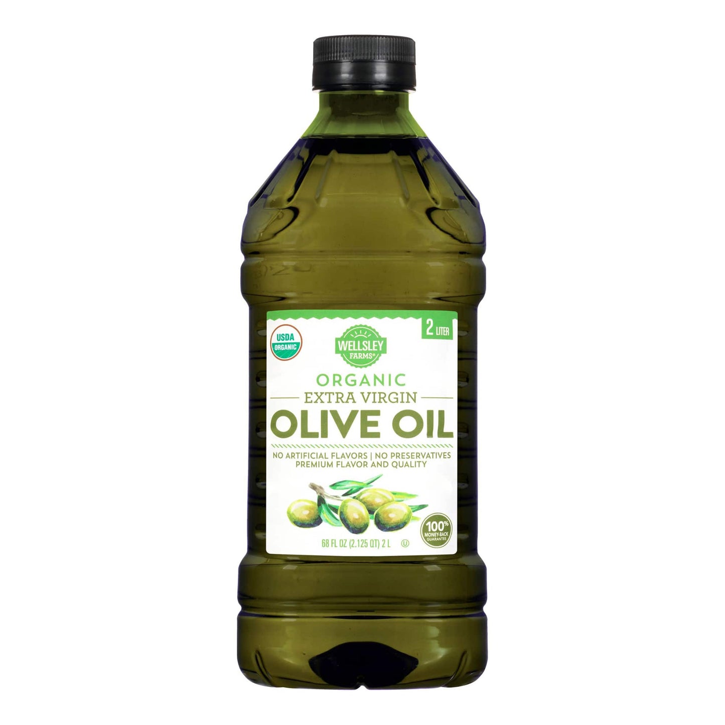 Wellsley Farms Organic Extra Virgin Olive Oil, Kosher, 2L