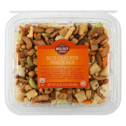 Wellsley Farms Rice Cracker Snack Mix, Snacks, 20 oz.