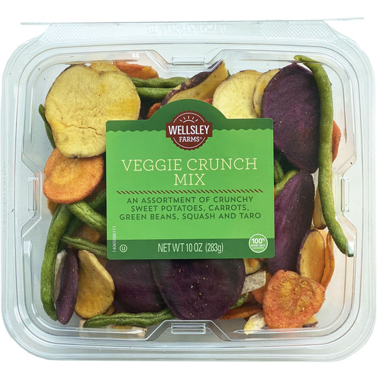 Wellsley Farms Veggie Crunch Mix, Dried Vegetables, Snacks, 11 oz.