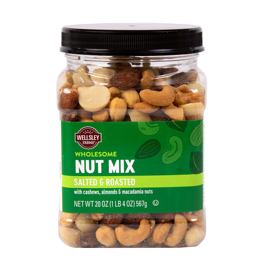 Wellsley Farms Wholesome Nut Mix with Sea Salt, Snacks, 20 oz.